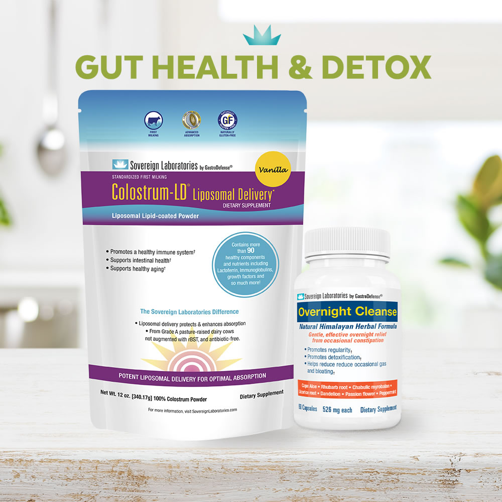 2-Step GI Restoration Bundle :: Overnight Cleanse + 12oz Colostrum-LD ...