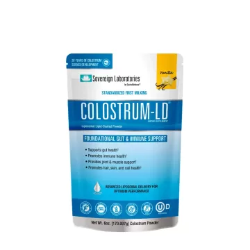 Colostrum-LD® Powder, Natural Vanilla Flavor :: 6oz/170g, ~15 Day Supply