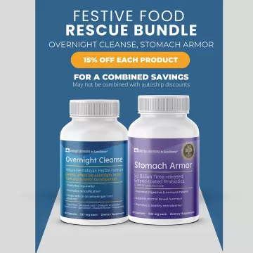 Festive Food Rescue Bundle :: Stomach Armor + Overnight Cleanse