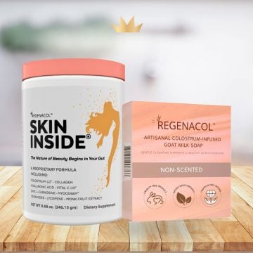 Healthy Skin Duo :: Skin Inside + Goat Milk Soap - Non-Scented