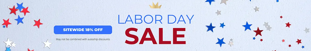 Labor Day Sale - Sitewide 18% off