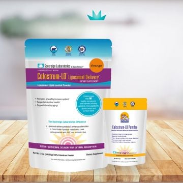 Pet Parent Bundle :: 12oz Colostrum-LD, Natural Orange Flavor + 50g Super Pet Nutrition