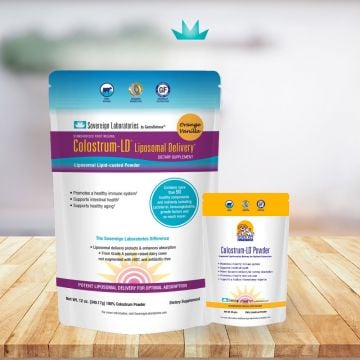Pet Parent Bundle :: 12oz Colostrum-LD, Natural Orange-Vanilla Flavor + 50g Super Pet Nutrition