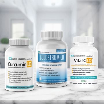 Ultimate Gut & Immune Health Bundle :: Vital C-LD + Curcumin-LD + Colostrum-LD Capsules