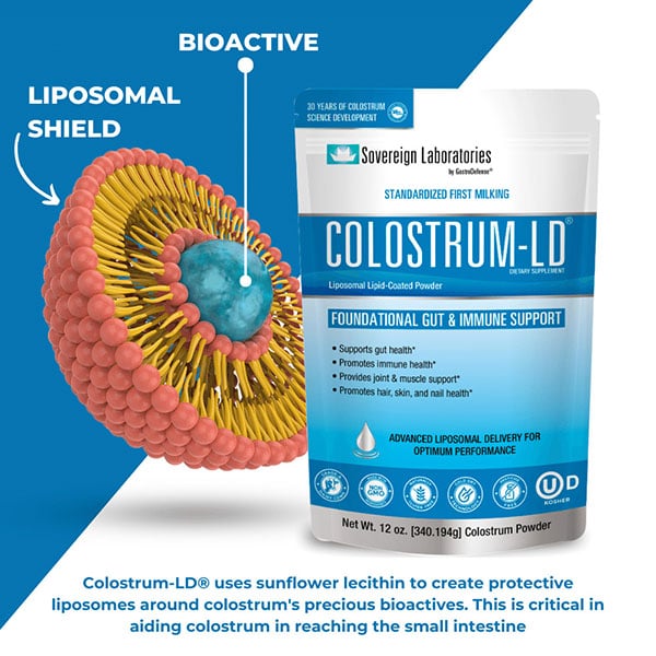 Colostrum Powder 16oz with Liposomal Delivery